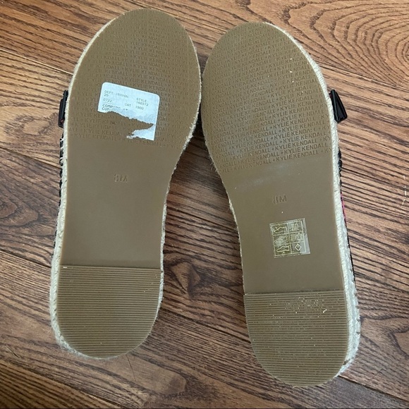 BNWT Kendall + Kylie women’s black and pink espadrilles in size 8 - Picture 8 of 12